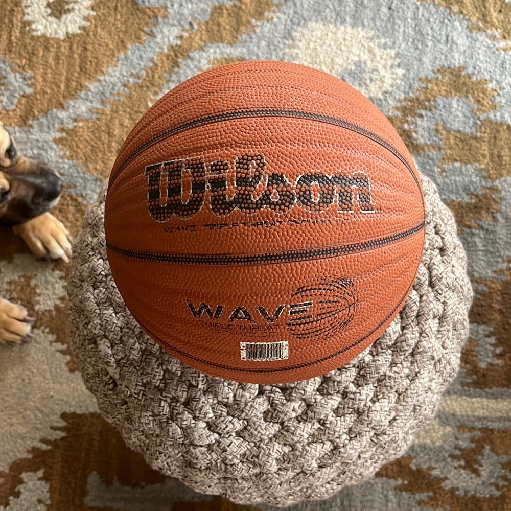 Wilson basketball.  Diameter, 14”